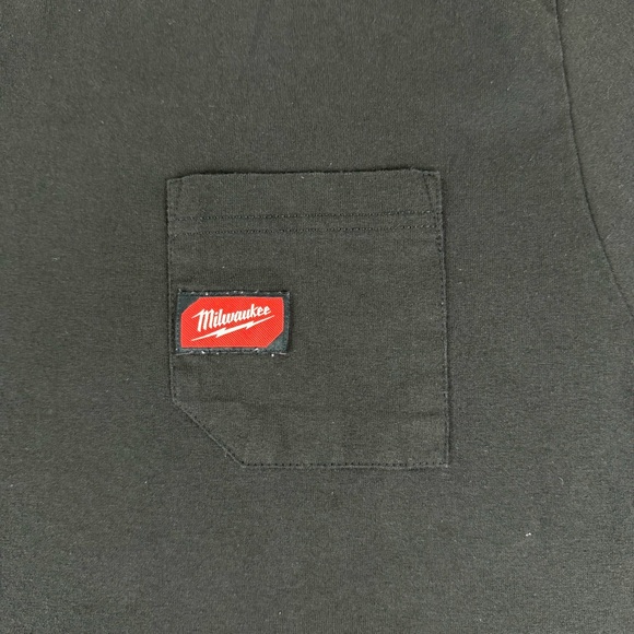 Milwaukie Men's‎ Black XL Short Sleeve Cotton Shirt - Picture 5 of 9